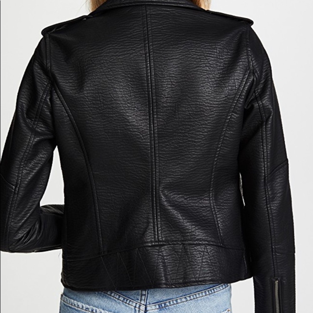 Cupcakes and Cashmere Vivca Leather Jacket